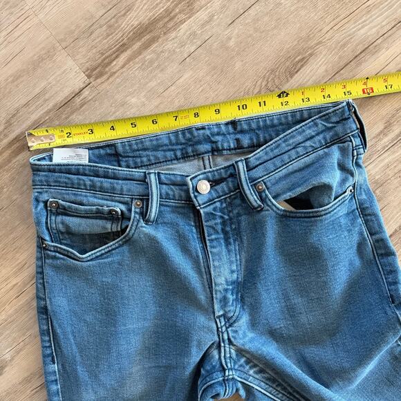 Levi’s 511 Men Slim Fit Jeans 31x32 Light Blue Stretch Denim Mid Rise Classic - Picture 5 of 11